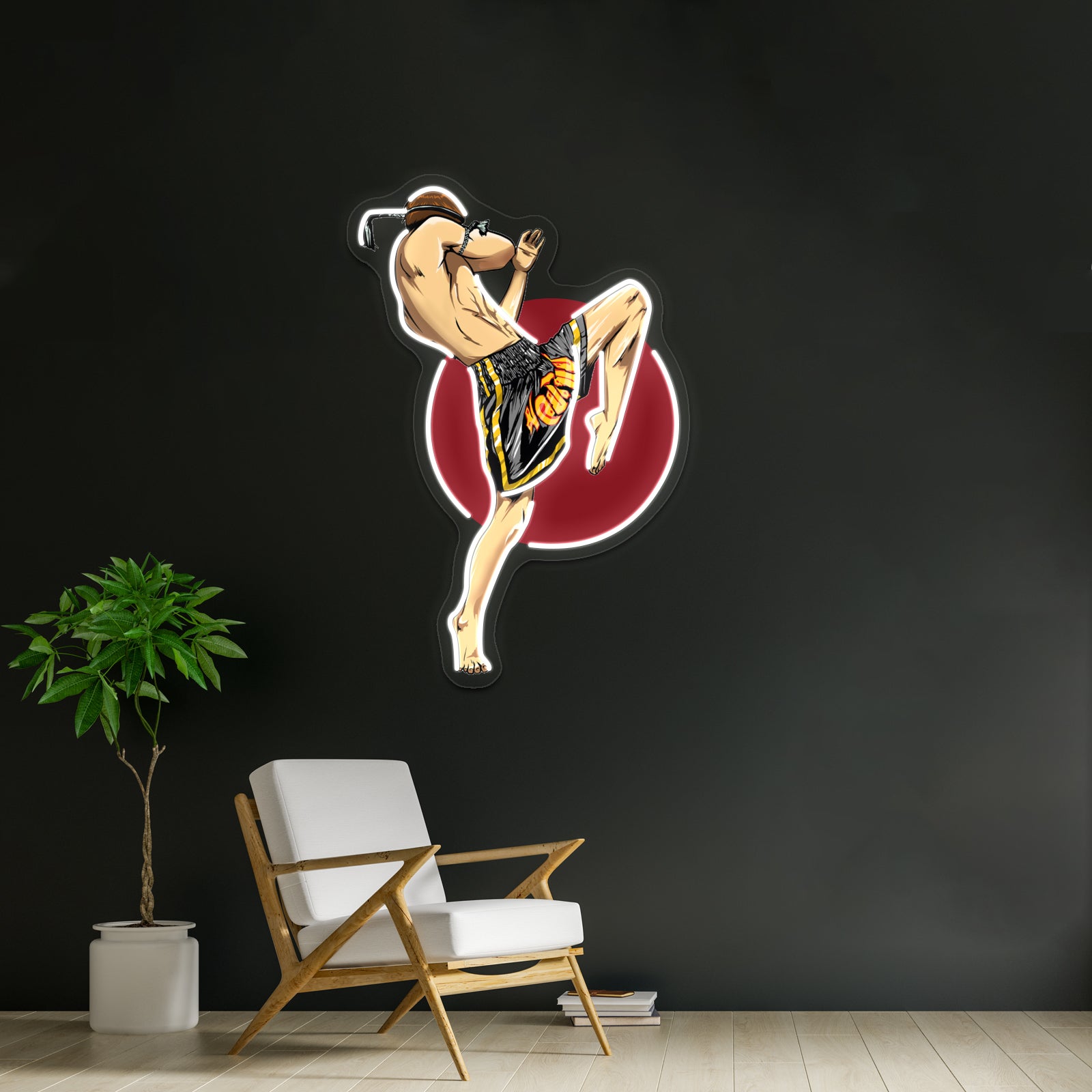 Muay Thai Artwork Neon Sign Led | Shineneon