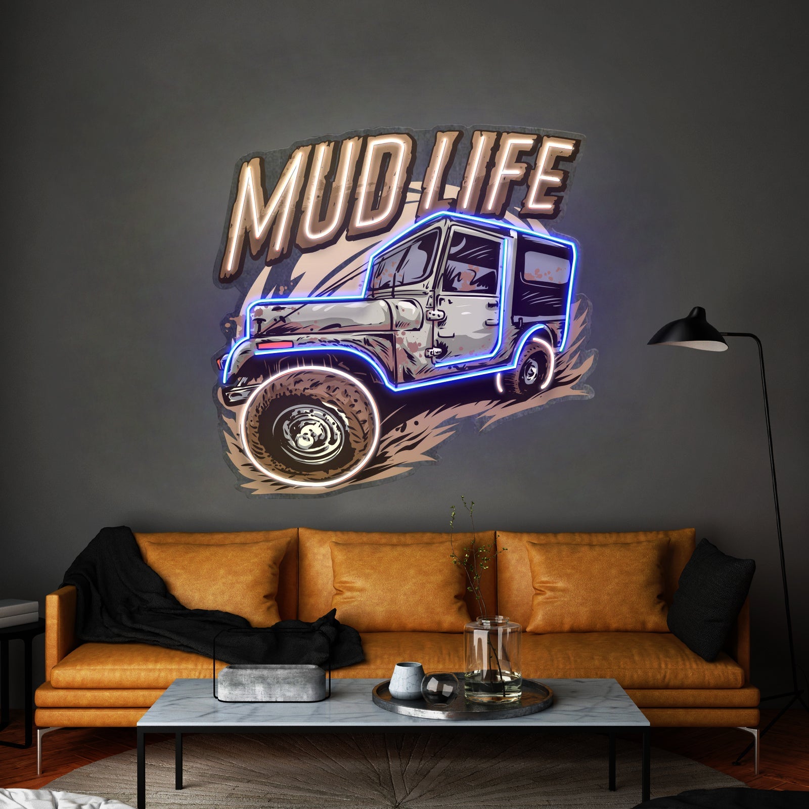 Mud Life Led Neon Sign Light Custom Led Signs - Shineneon