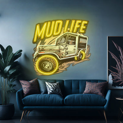 Mud Life Led Neon Sign Light Custom Led Signs - Shineneon