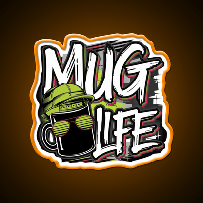 Mug Life Vibes Cafe Led Neon Sign Espresso Bar Art Rgb Color - Shineneon