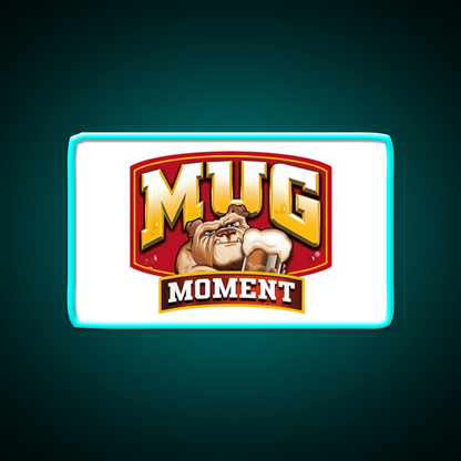 Mug Moment Beer Bar Decor Led Neon Sign Rgb Color - Size and dimension reference