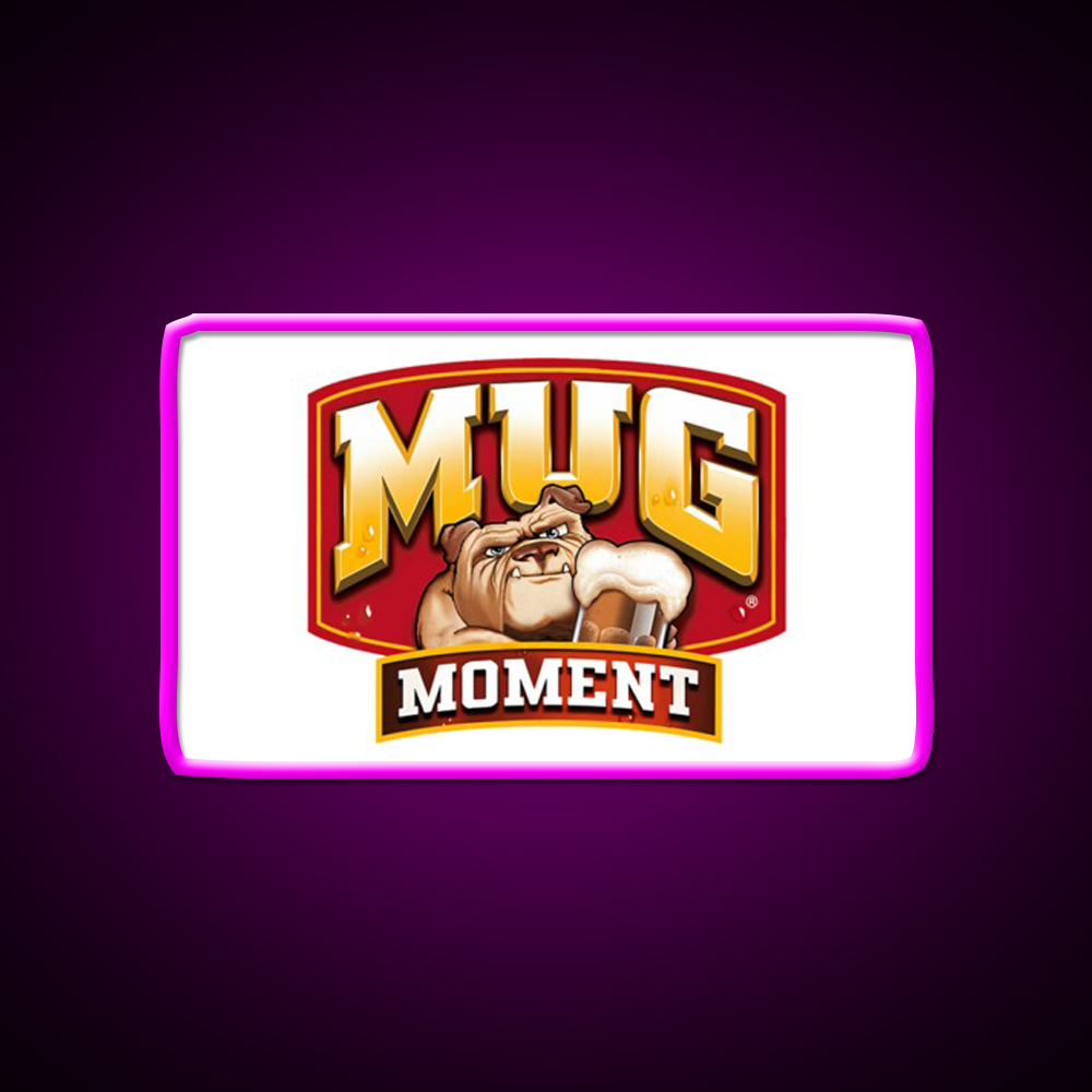 Mug Moment Beer Bar Decor Led Neon Sign Rgb Color