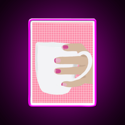 Mug Nail Salon Led Neon Sign Rgb Color - Shineneon