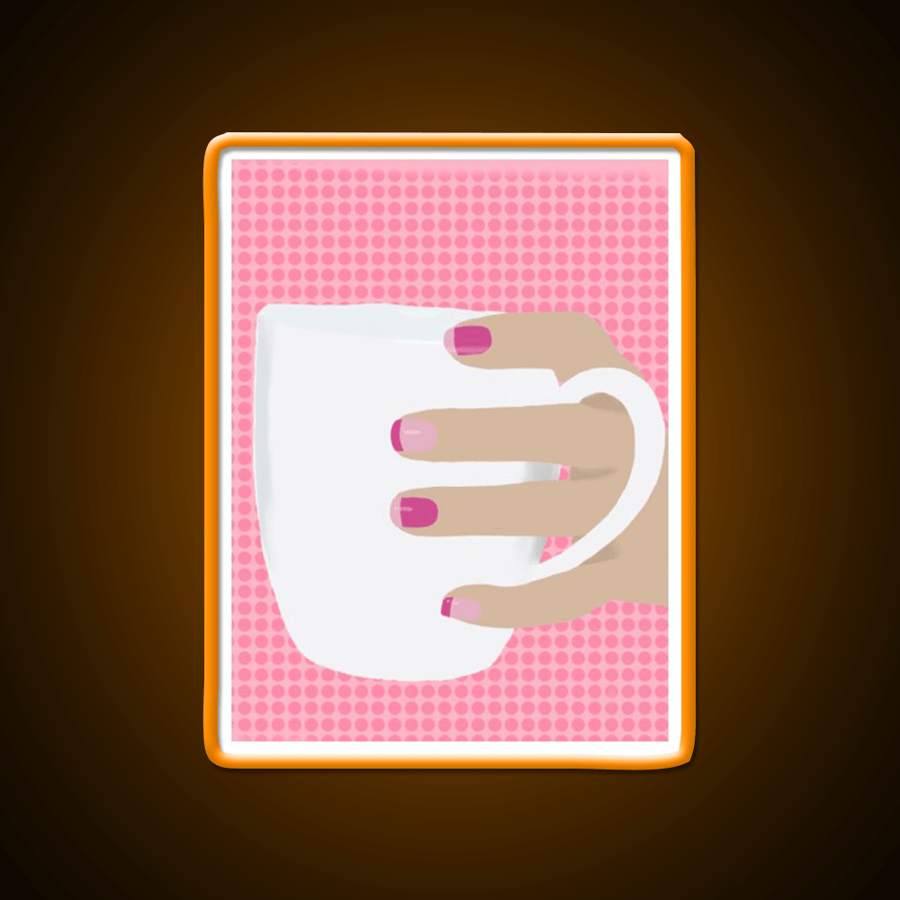 Mug Nail Salon Led Neon Sign Rgb Color - Shineneon