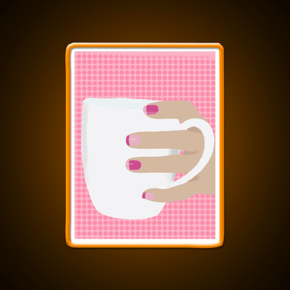 Mug Nail Salon Led Neon Sign Rgb Color - Shineneon