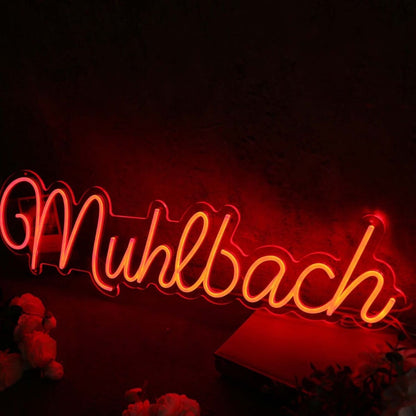 Muhlbach Red Led Neon Sign - Shineneon