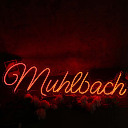 Muhlbach Red Led Neon Sign - Shineneon