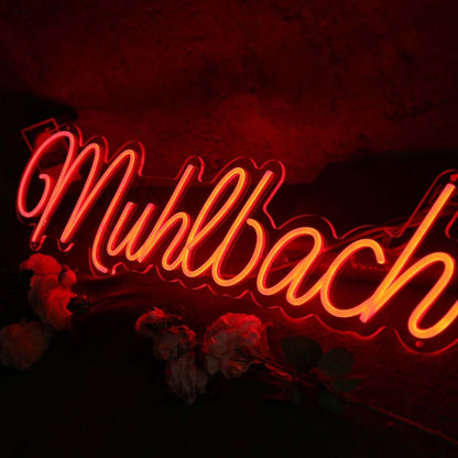 Muhlbach Red Led Neon Sign - Shineneon