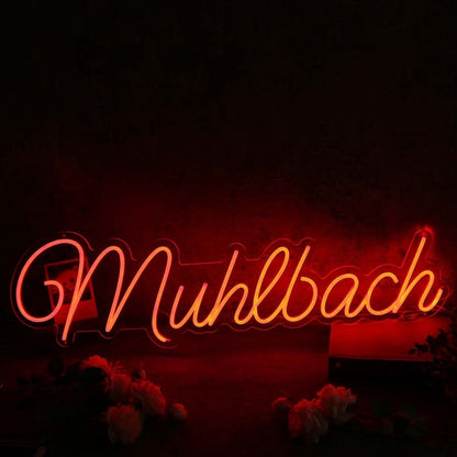 Muhlbach Red Led Neon Sign - Shineneon