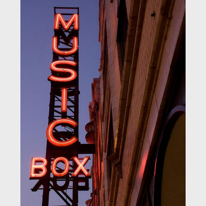 Muisc Box 3D Frontlit Channel Letters Led Light Sign