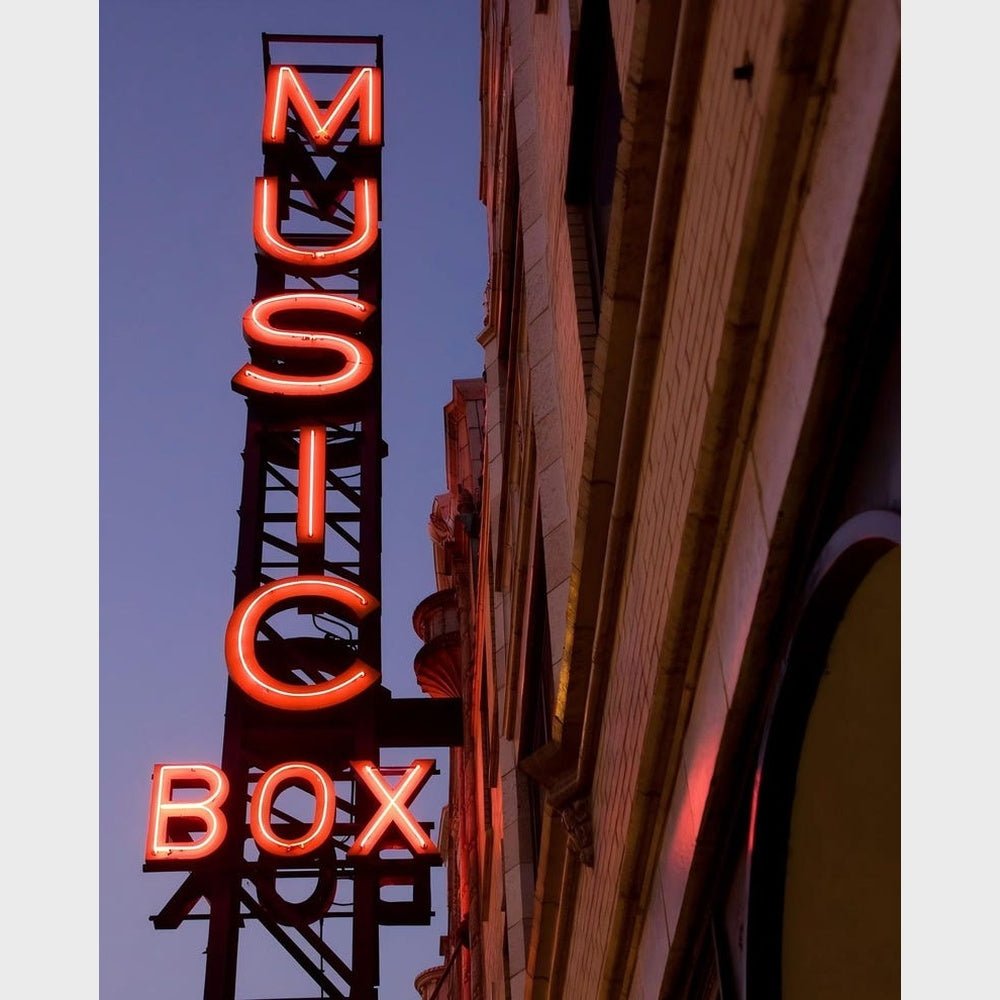Muisc Box 3D Frontlit Channel Letters Led Light Sign - Shineneon