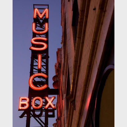 Muisc Box 3D Frontlit Channel Letters Led Light Sign - Shineneon