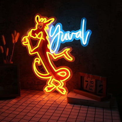 Mulan Character Mushu Custom Led Neon Sign - Shineneon
