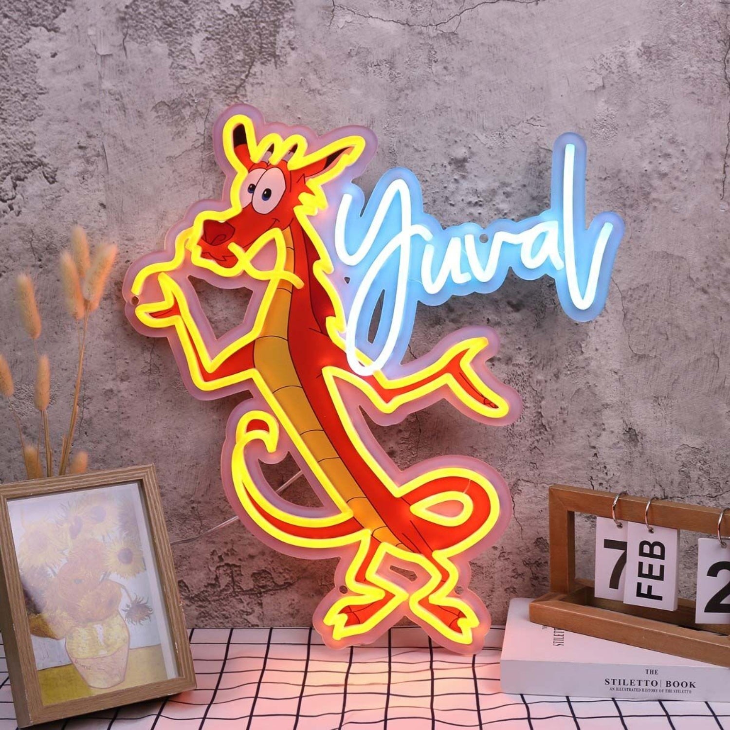 Mulan Character Mushu Custom Led Neon Sign - Shineneon