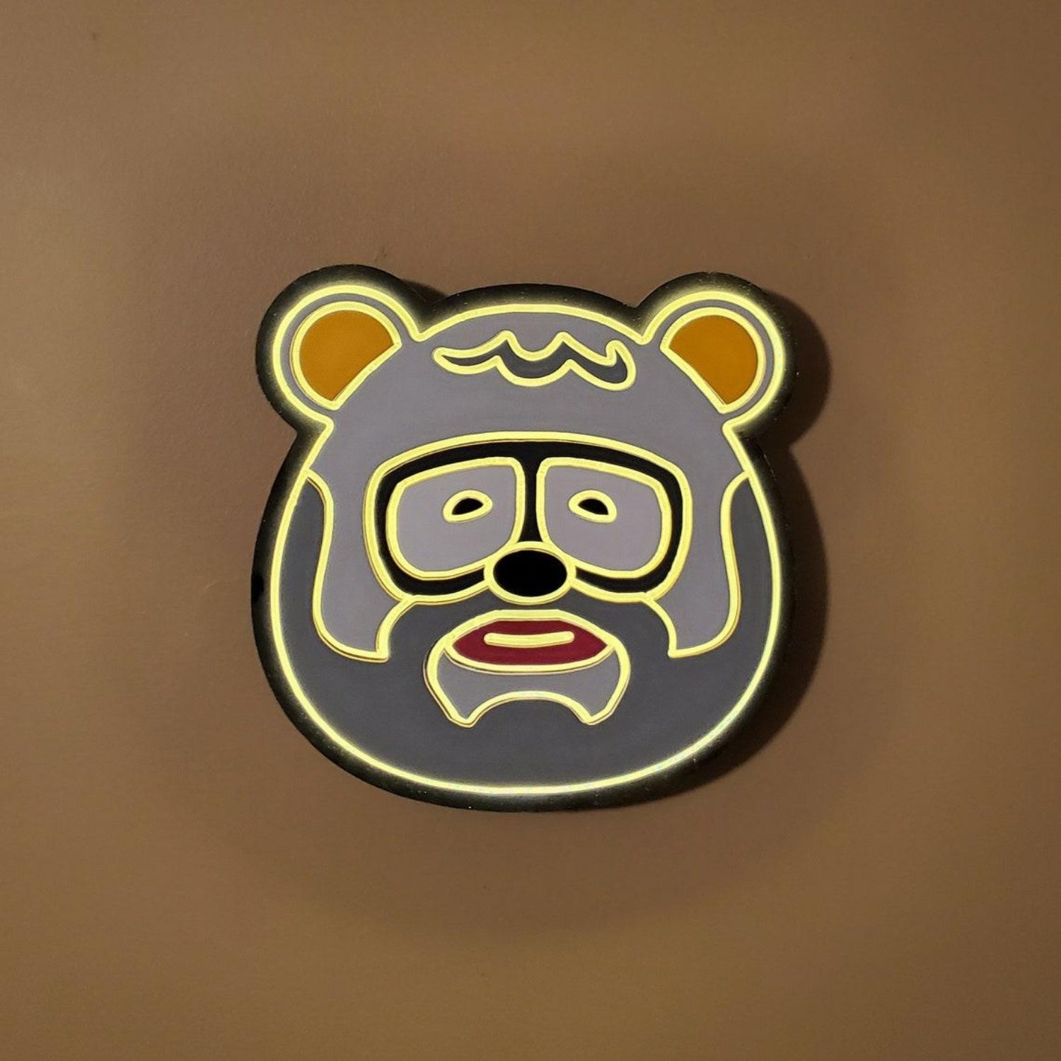 Multi-Color Cartoon Bear Led Neon Sign For Home And Cafe Decor | Shineneon