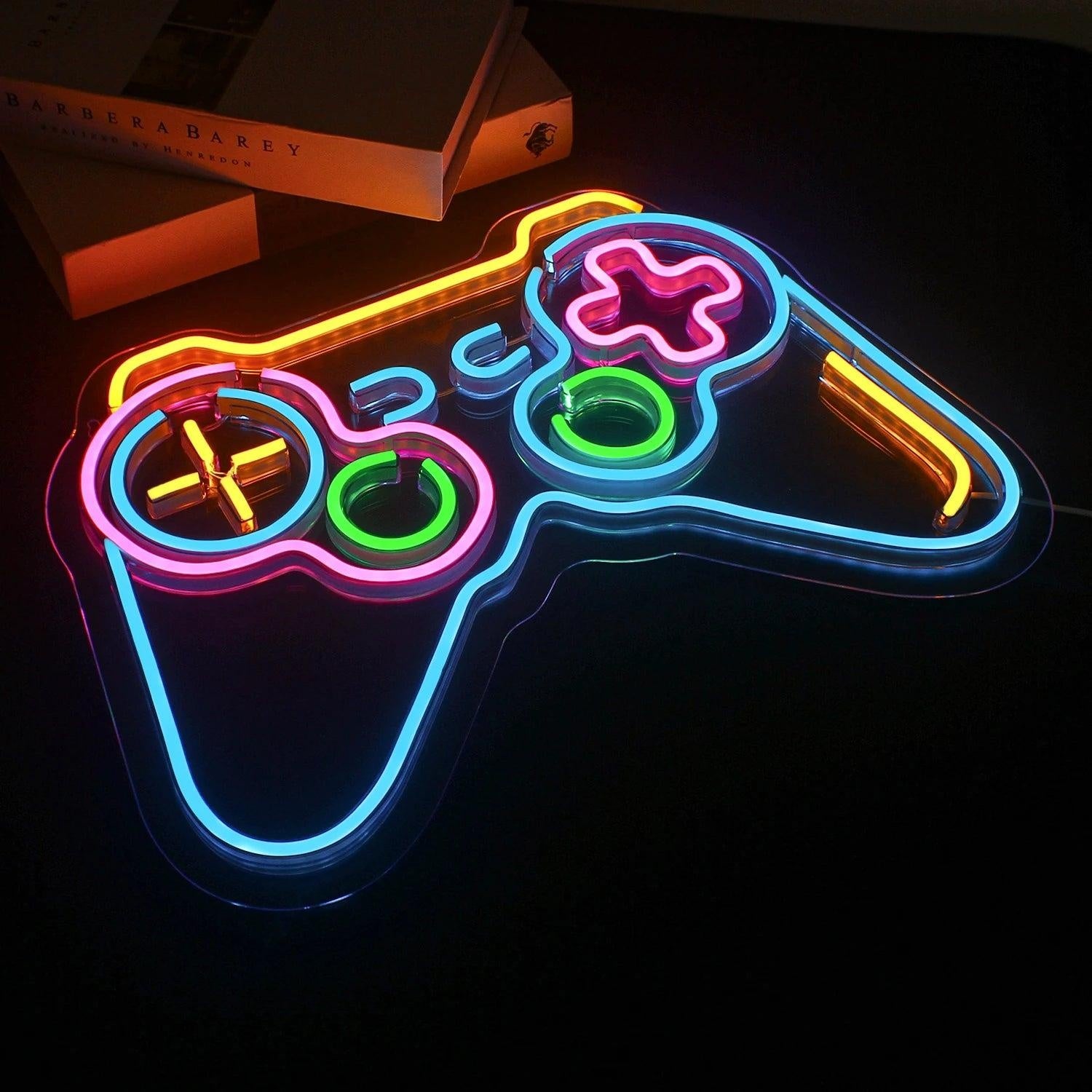 Multi-Color Retro Gaming Led Neon Sign Indoor Game Room Bar Decor | Shineneon