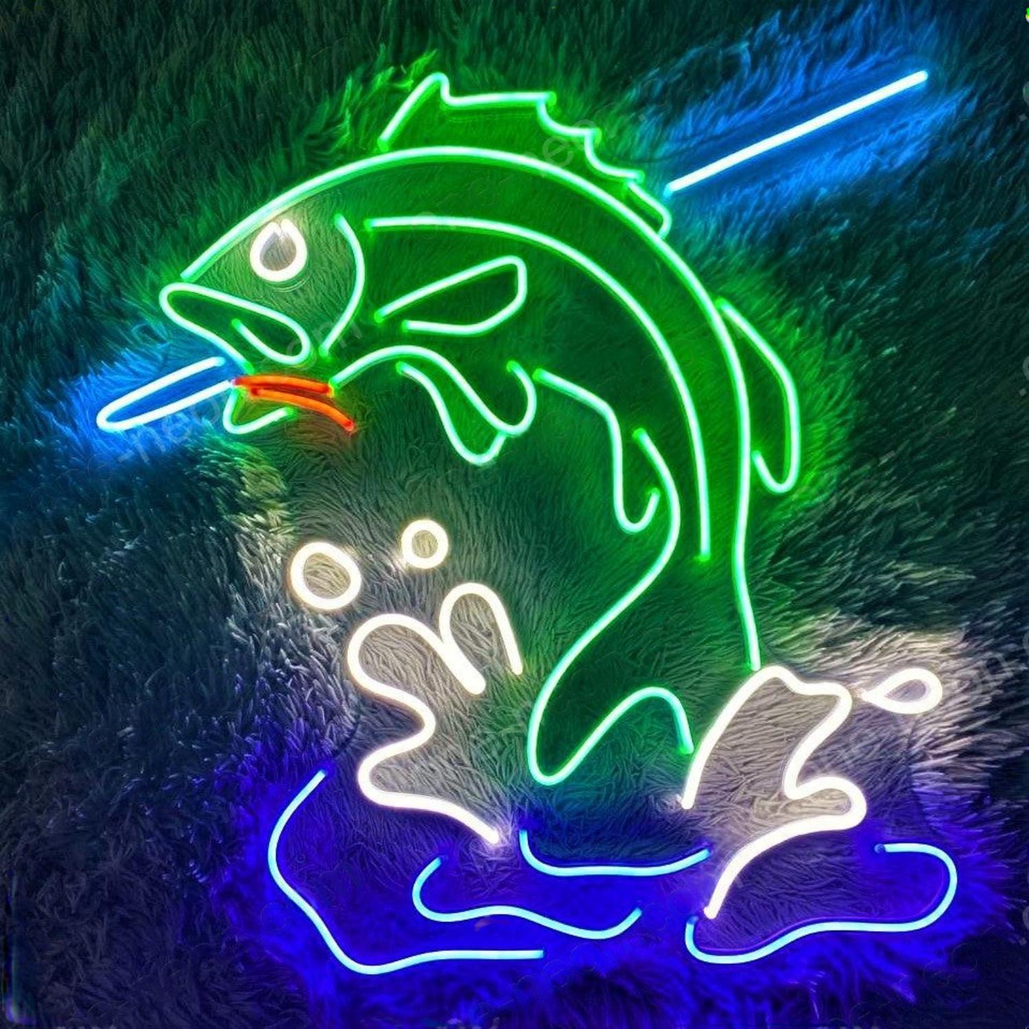 Multicolor Fish Design Led Neon Sign For Indoor Decor | Shineneon