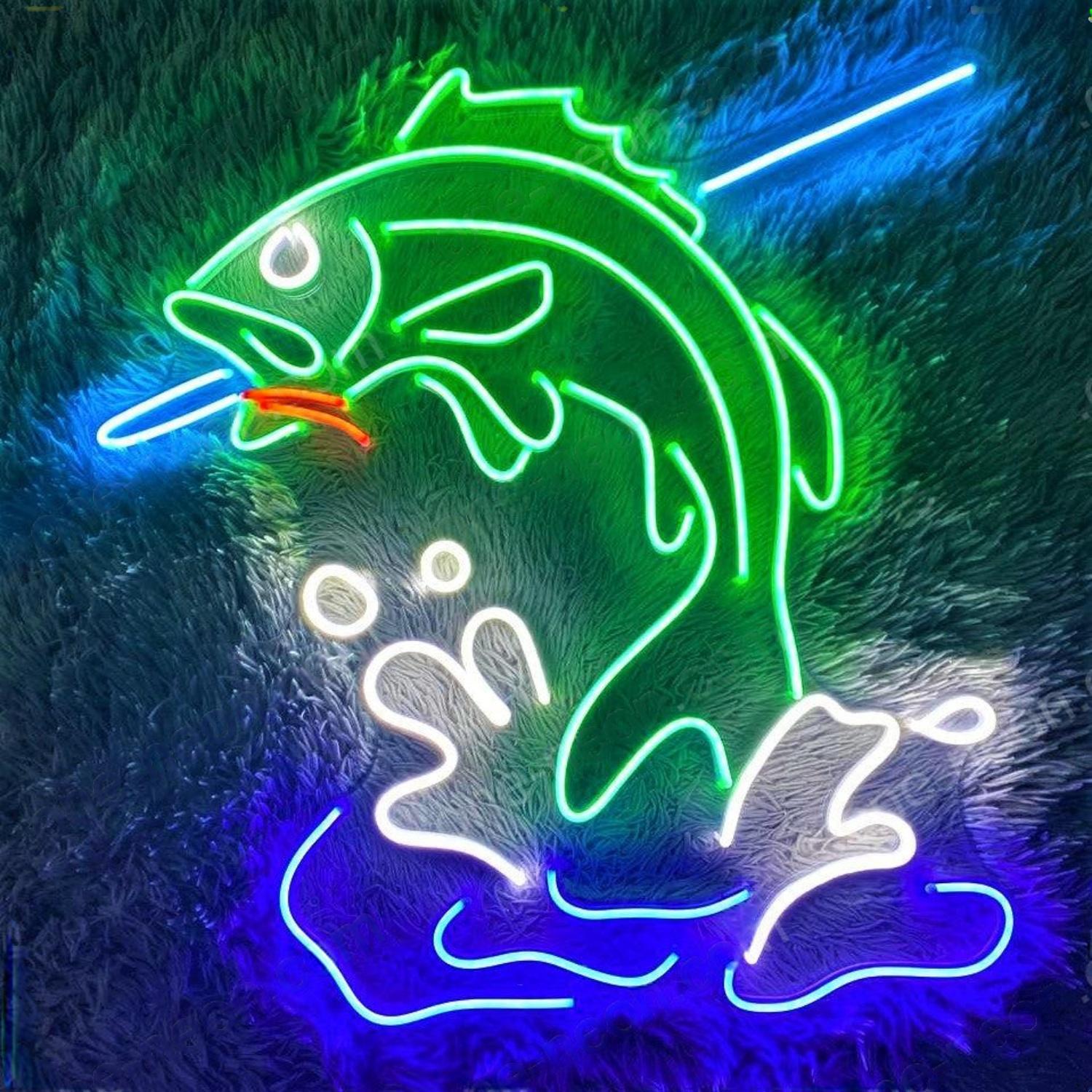 Multicolor Fish Design Led Neon Sign For Indoor Decor | Shineneon