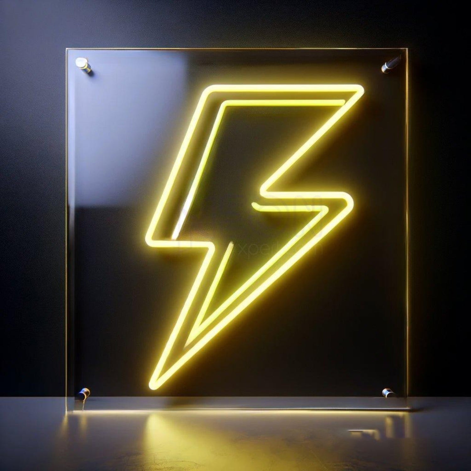 Multicolor Lightning Bolt Led Neon Sign For Modern Indoor Decor | Shineneon