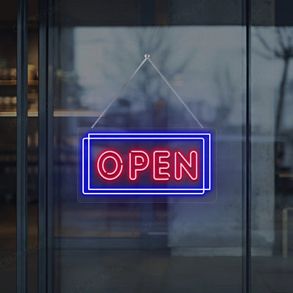Multicolor Open Sign | Shineneon