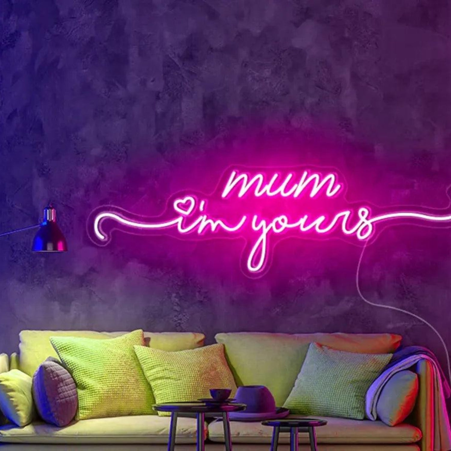Mum Im Yours Mothers Day LED Neon Sign Home Decor | Shineneon