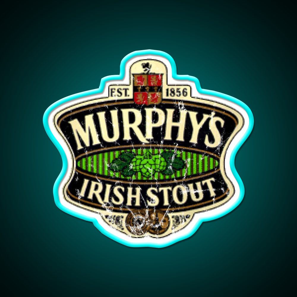 Murphys Beer Bar Decor Led Neon Sign Rgb Color - Size and dimension reference