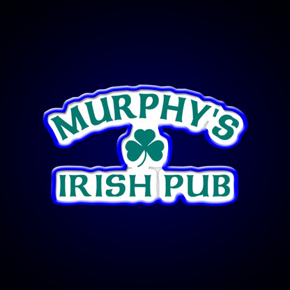 Murphys Irish Pub Man Cave Bar Led Neon Sign Rgb Color