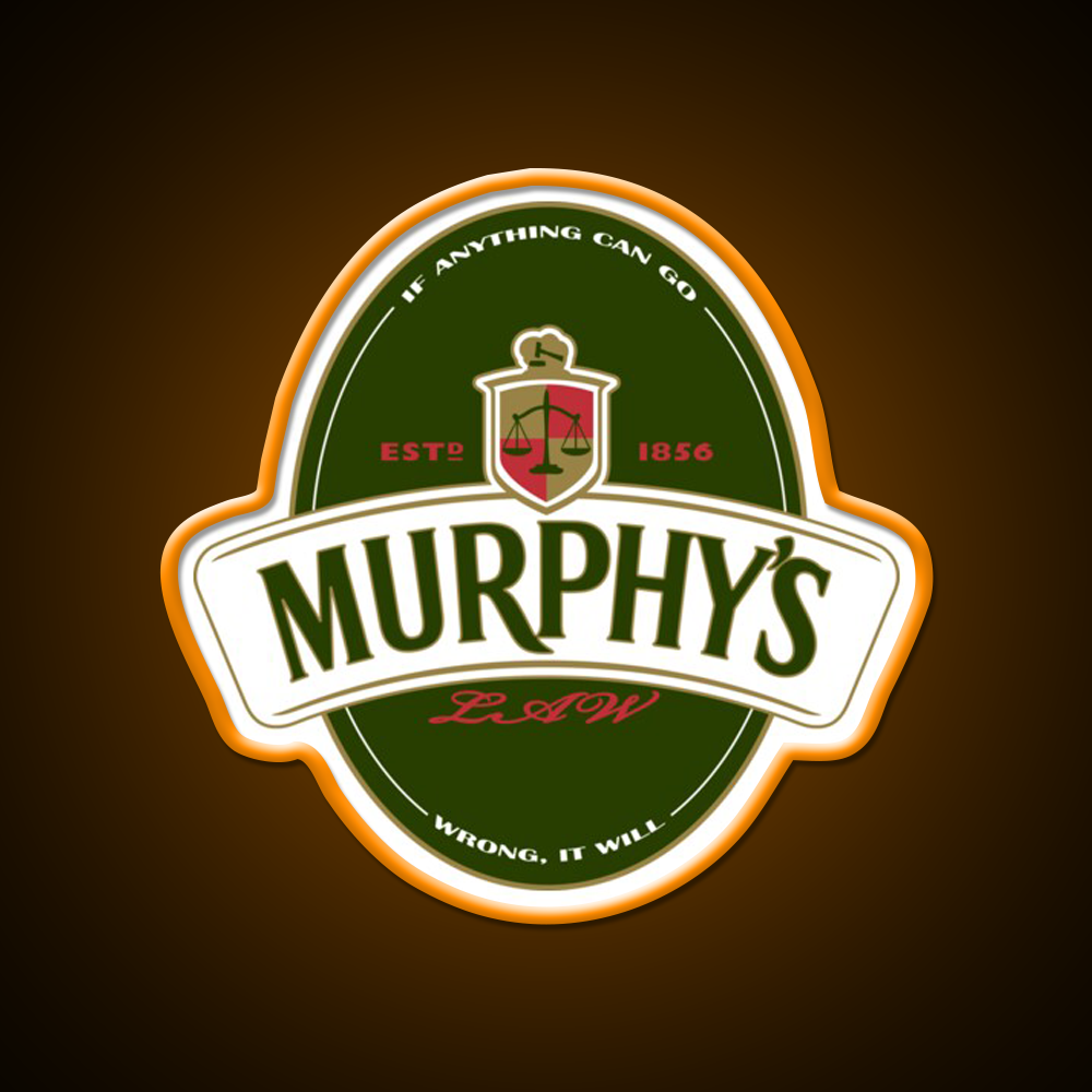 Murphys Law Beer Bar Decor Led Neon Sign Rgb Color - LED neon sign view 6