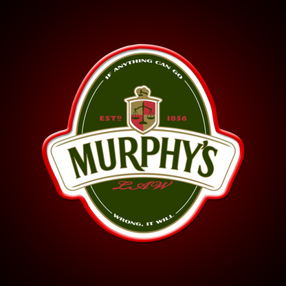 Murphys Law Beer Bar Decor Led Neon Sign Rgb Color - LED neon sign view 10
