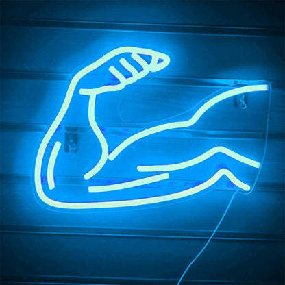 Muscle Line Art Arm Style 1 Led Neon Sign | Shineneon