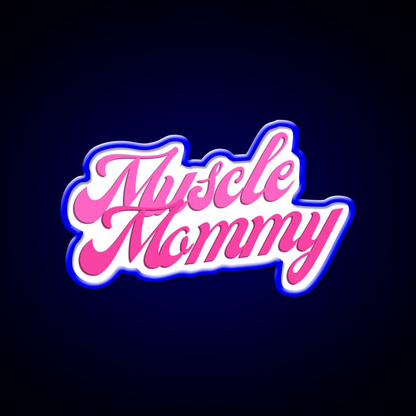 Muscle Mommy Gym Fitness Led Neon Sign Gym Room Sign Rgb Color - LED neon sign view 5