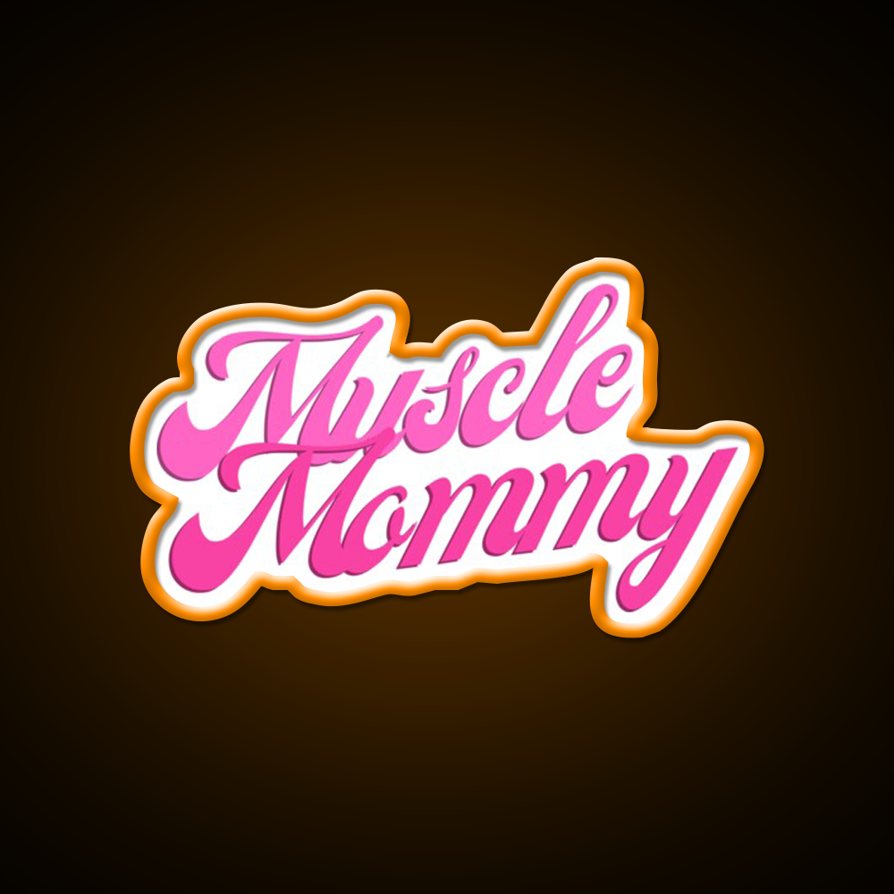 Muscle Mommy Gym Fitness Led Neon Sign Gym Room Sign Rgb Color - LED neon sign view 6