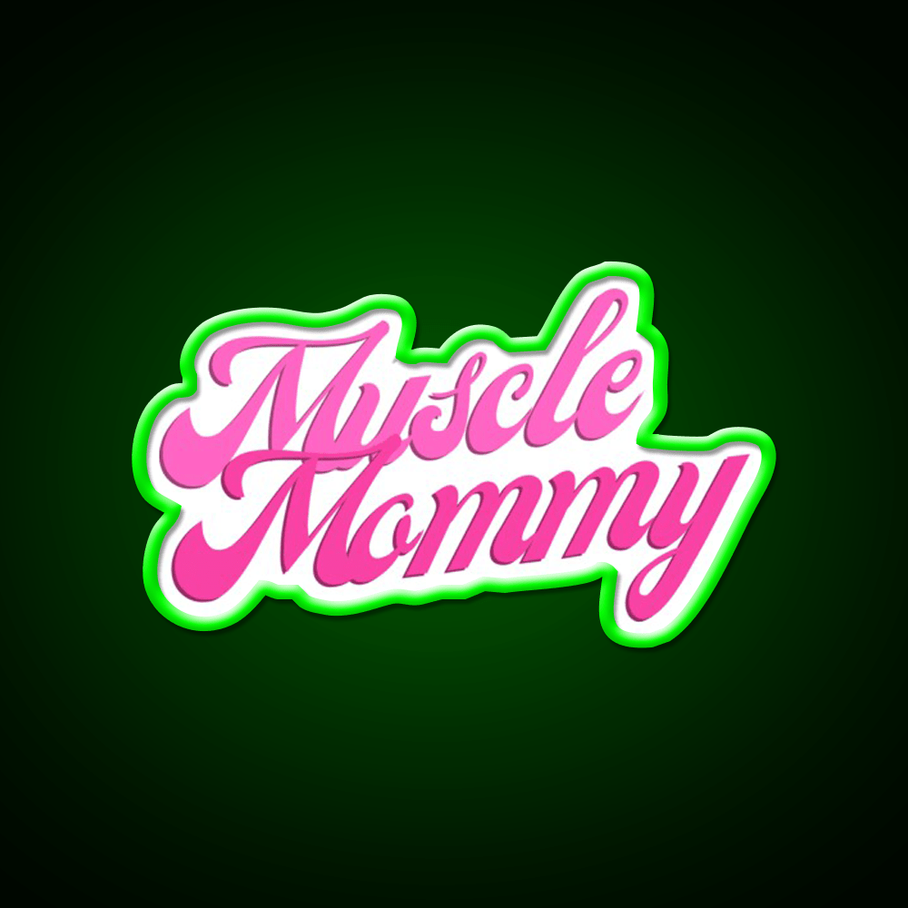 Muscle Mommy Gym Fitness Led Neon Sign Gym Room Sign Rgb Color - Shineneon