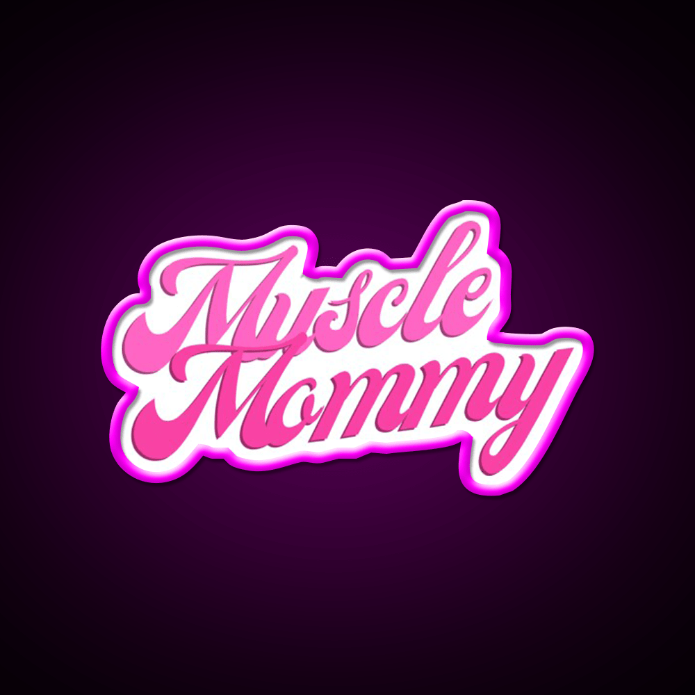 Muscle Mommy Gym Fitness Led Neon Sign Gym Room Sign Rgb Color - Shineneon