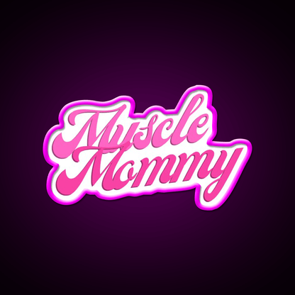 Muscle Mommy Gym Fitness Led Neon Sign Gym Room Sign Rgb Color - Shineneon