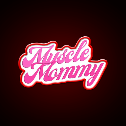 Muscle Mommy Gym Fitness Led Neon Sign Gym Room Sign Rgb Color - Shineneon