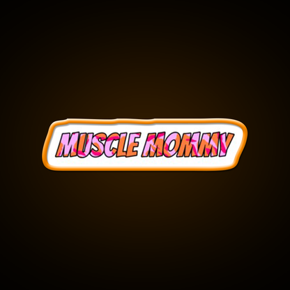 Muscle Mommy Gym Fitness Led Neon Sign Rgb Color