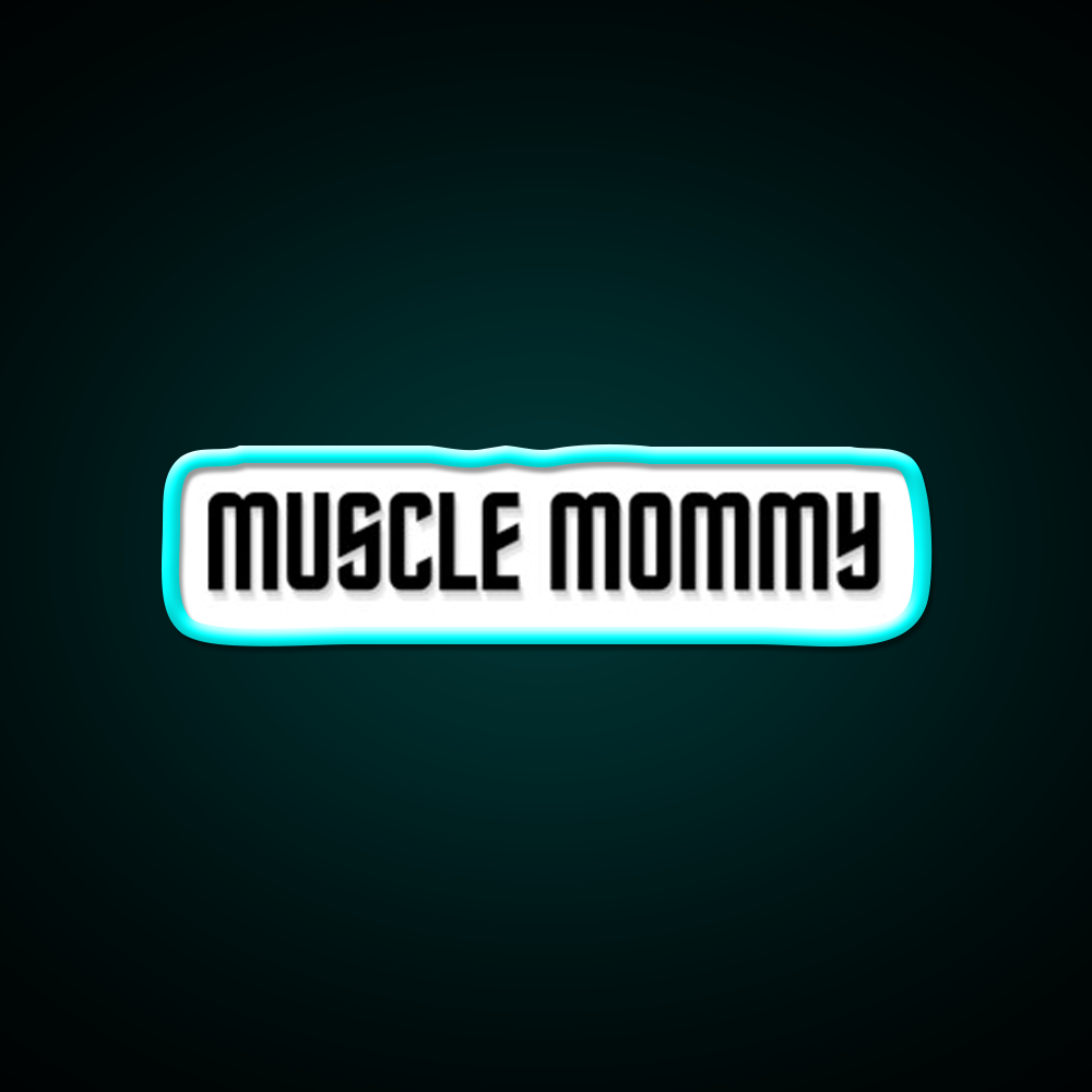 Muscle Mummy Gym Fitness Led Neon Sign Rgb Color
