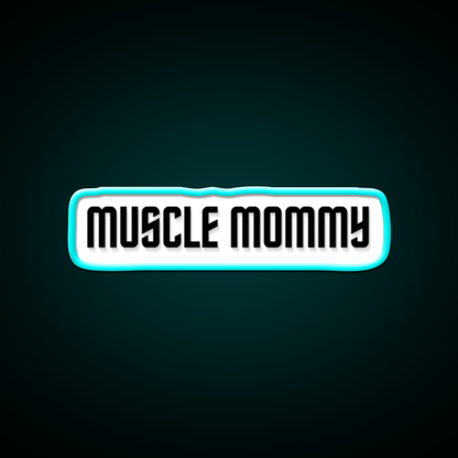 Muscle Mummy Gym Fitness Led Neon Sign Rgb Color