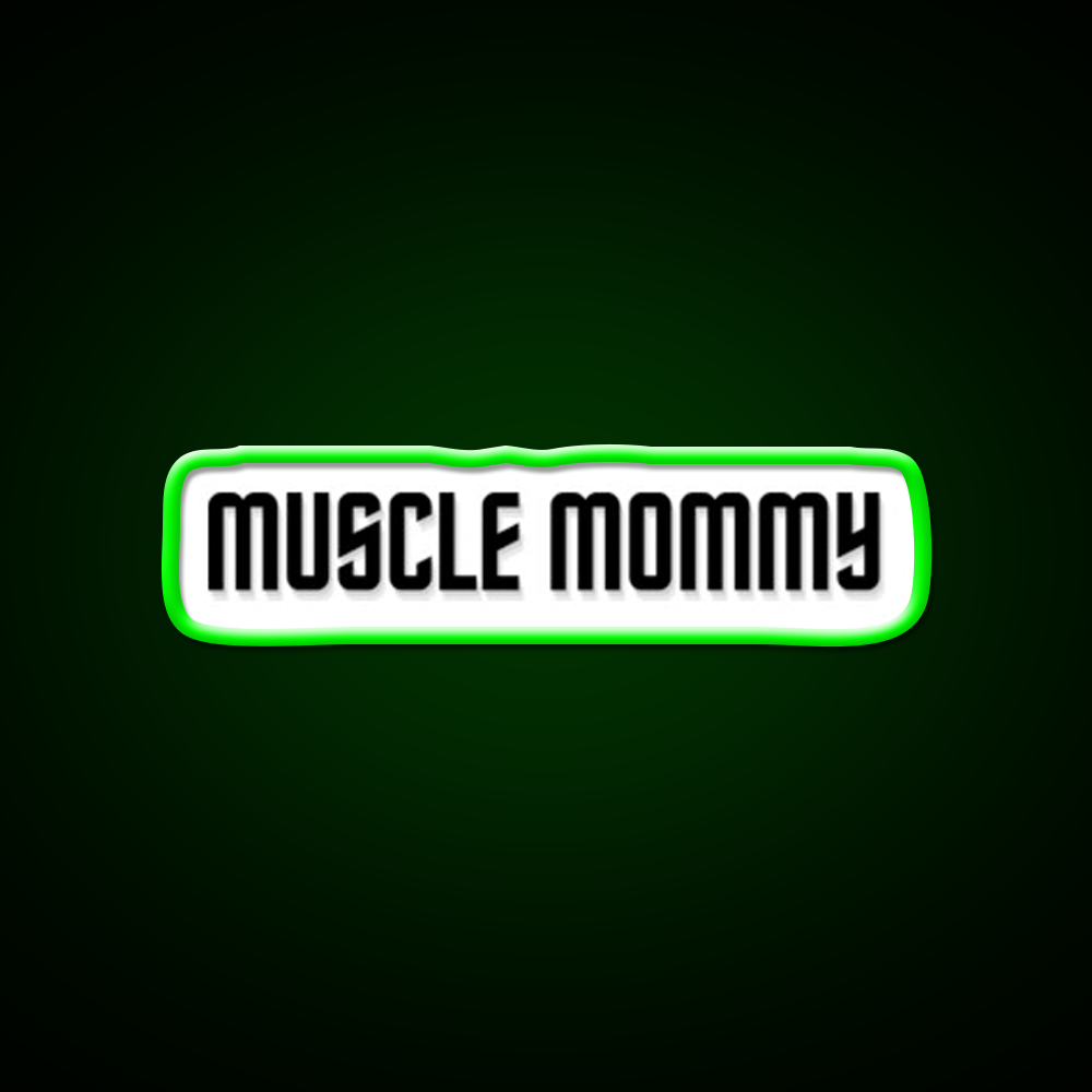 Muscle Mummy Gym Fitness Led Neon Sign Rgb Color