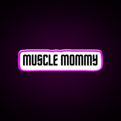 Muscle Mummy Gym Fitness Led Neon Sign Rgb Color