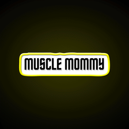 Muscle Mummy Gym Fitness Led Neon Sign Rgb Color