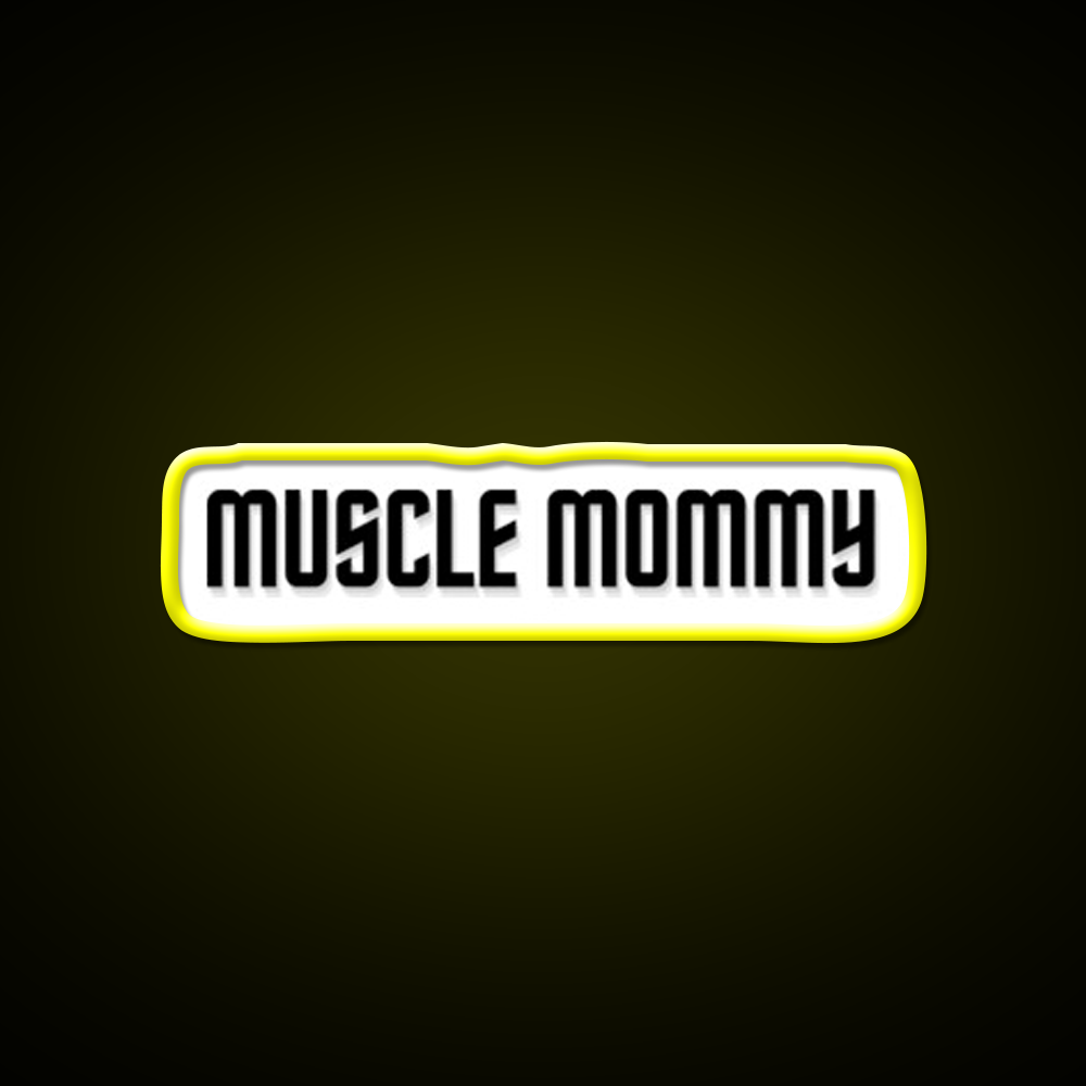 Muscle Mummy Gym Fitness Led Neon Sign Rgb Color