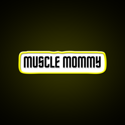 Muscle Mummy Gym Fitness Led Neon Sign Rgb Color