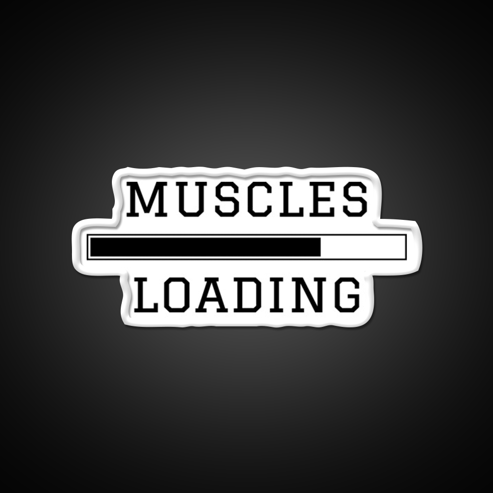 Muscles Loading Gym Fitness Led Neon Sign Rgb Color - LED neon sign view 11