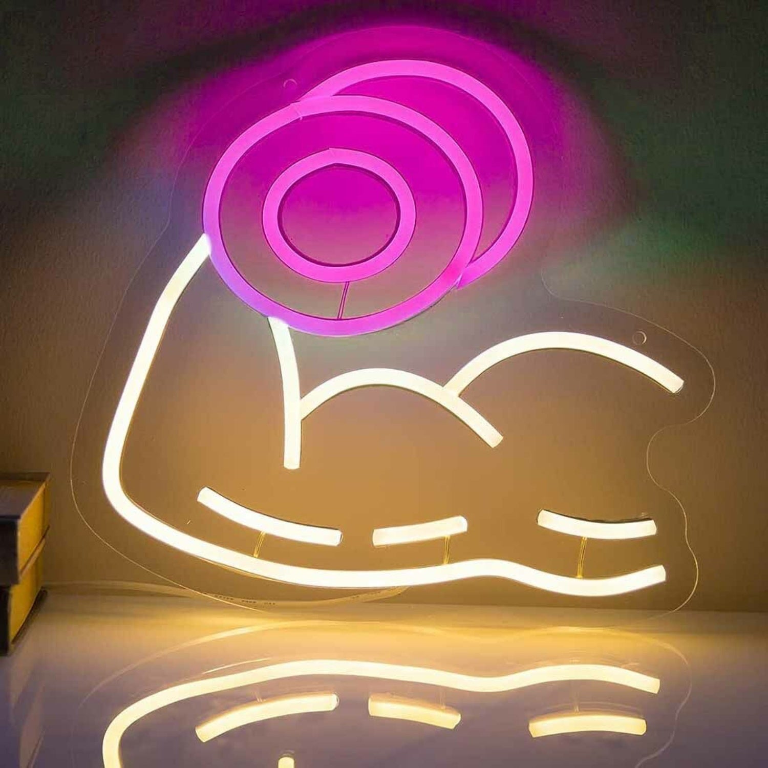 Muscular Arm Lifting Dumbbell Led Neon Sign | Shineneon