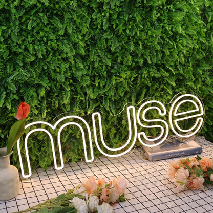 Muse Yellow Led Neon Sign - Shineneon