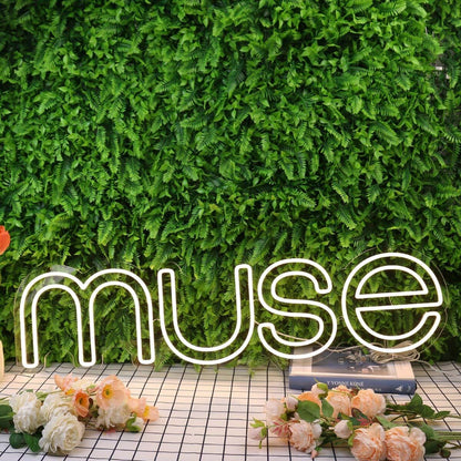 Muse Yellow Led Neon Sign - Shineneon