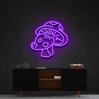 Mushies Led Neon Sign For Whimsical And Nature Decor | Shineneon