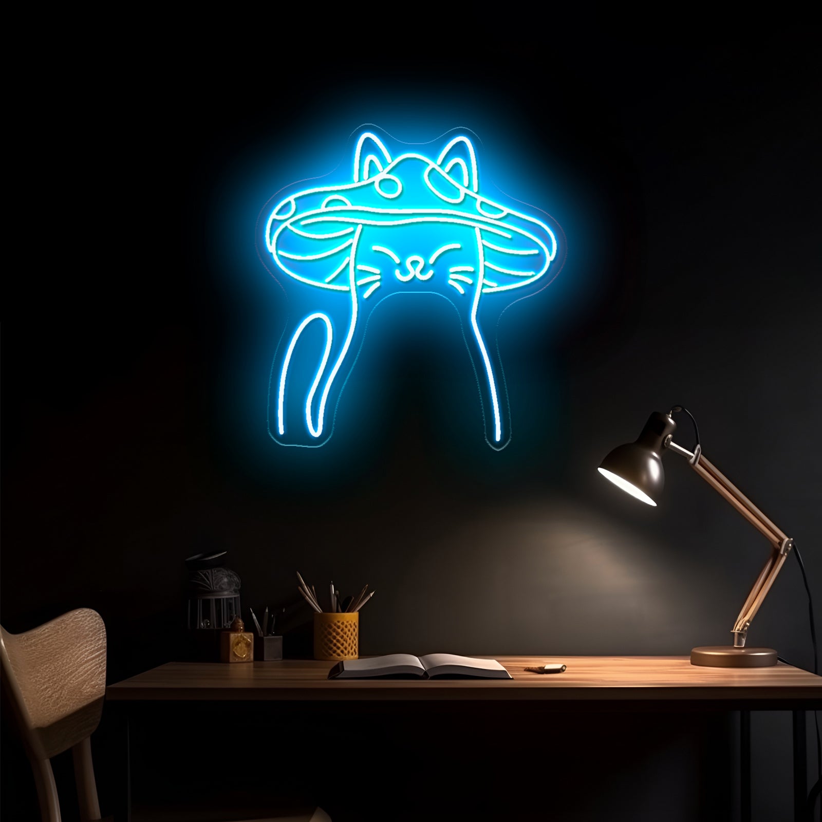 My Brain Has Too Many Tabs Open Artwork Gaming Neon Signs